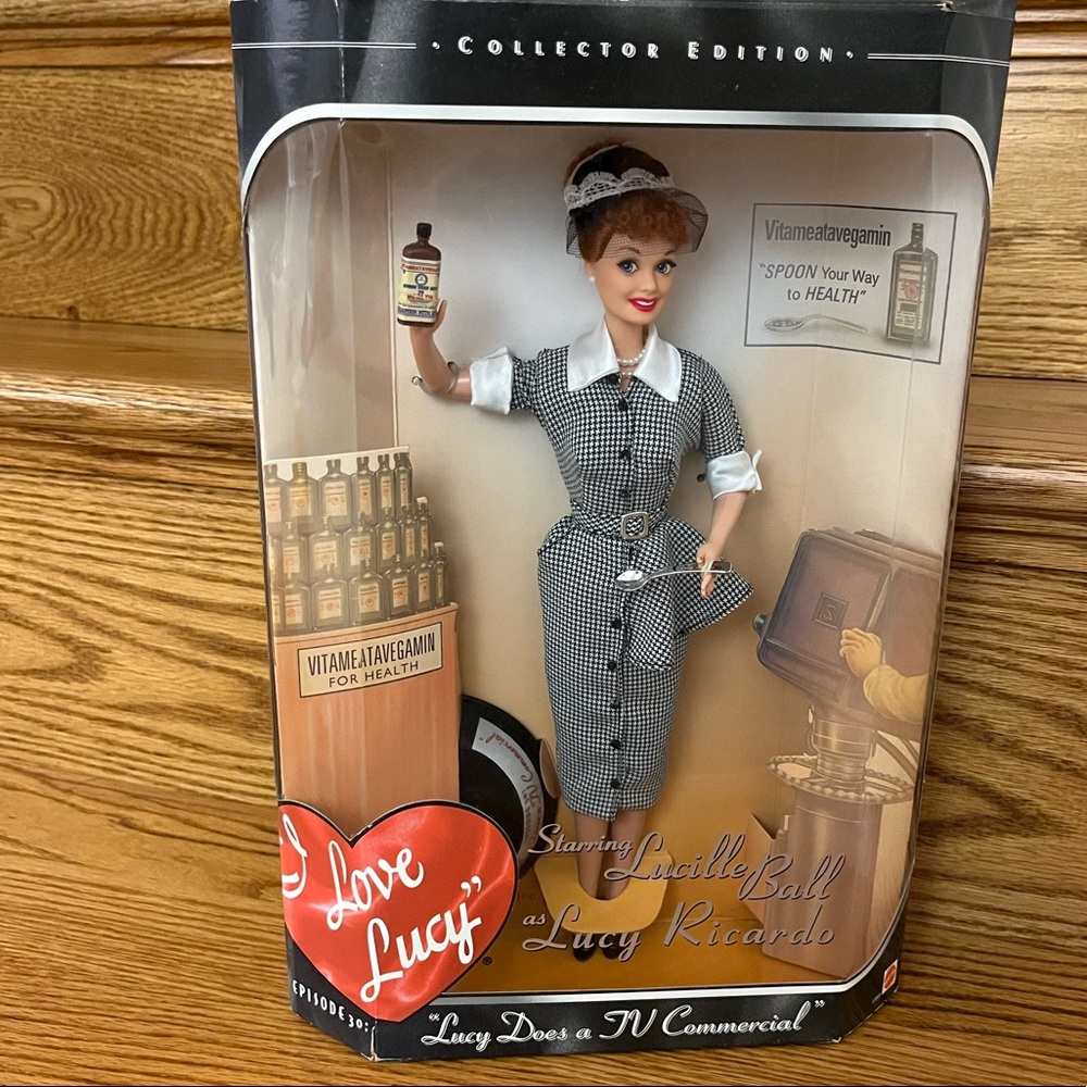 I Love Lucy “Lucy Does a TV Commercial” Barbie.